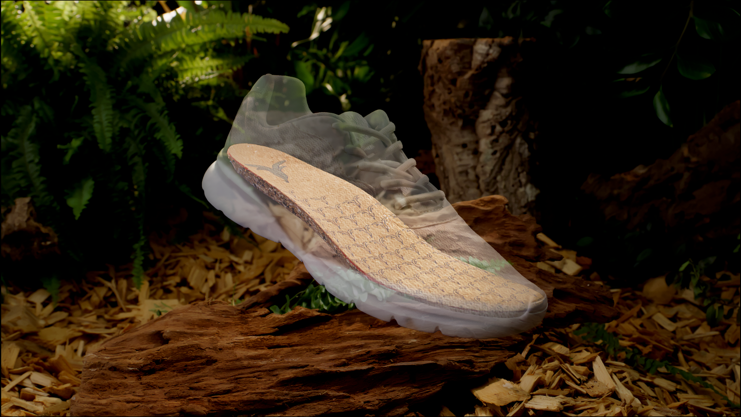Low Arch Bananas™ Flat Cork Insoles for Low Arches