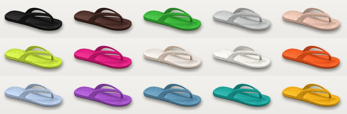 The Fløps · Bespoke for Hotels &amp; Spas flip flop Primal Soles 